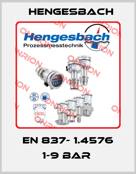 EN 837- 1.4576 1-9 BAR  Hengesbach