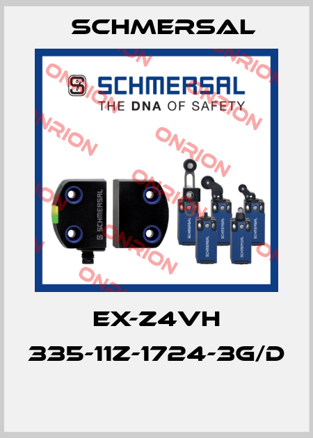 EX-Z4VH 335-11Z-1724-3G/D  Schmersal