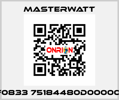 F0833 75184480D000001 Masterwatt