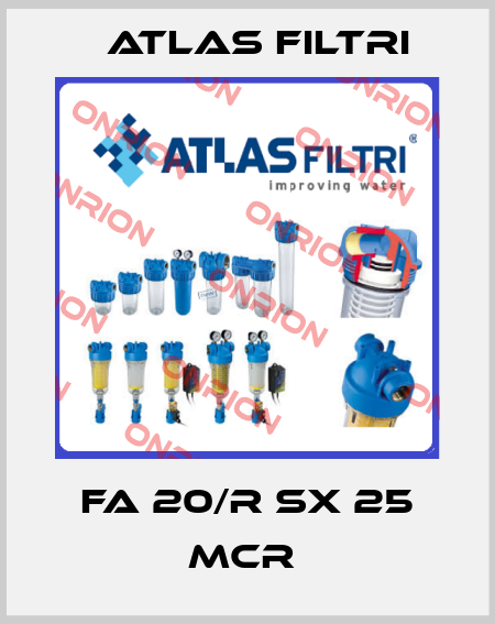 FA 20/R SX 25 MCR  Atlas Filtri