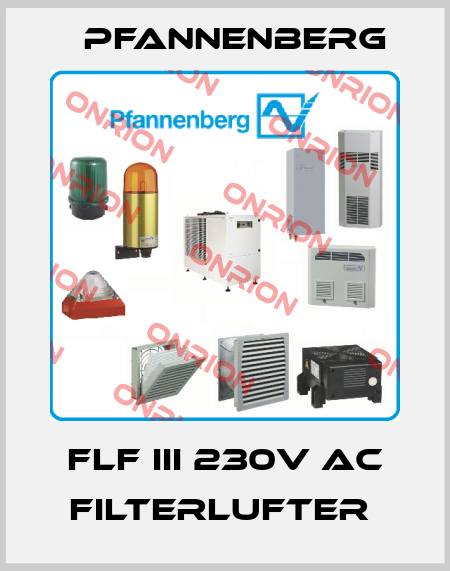 FLF III 230V AC FILTERLUFTER  Pfannenberg