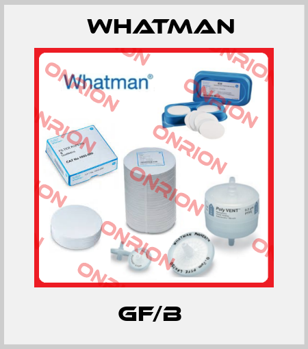 GF/B  Whatman