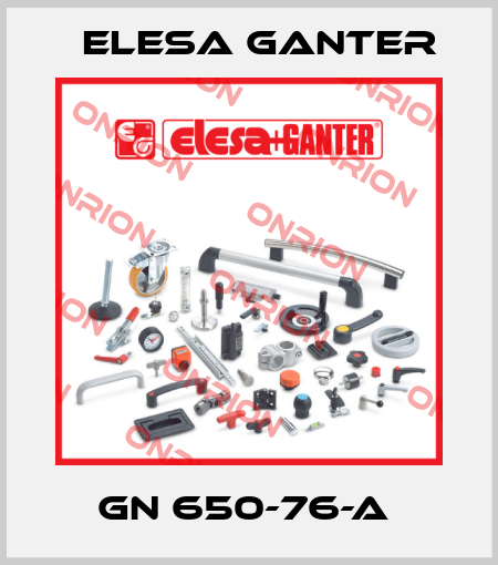 GN 650-76-A  Elesa Ganter