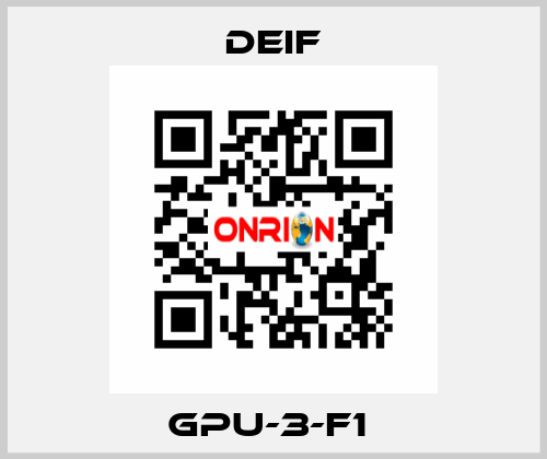 GPU-3-F1  Deif