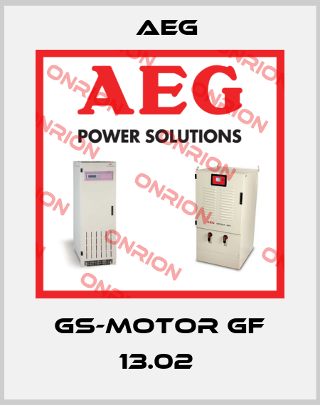 GS-MOTOR GF 13.02  AEG