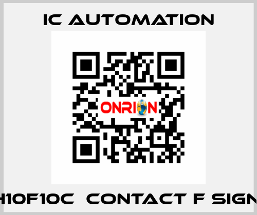 H10F10C  Contact F sign  ic automation