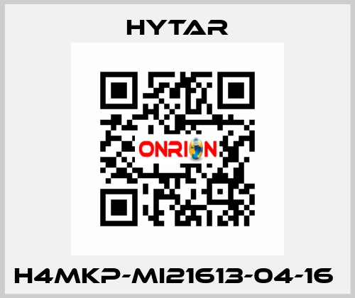 H4MKP-MI21613-04-16  Hytar