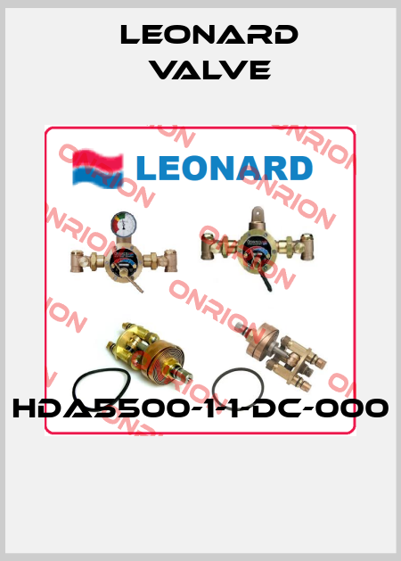 HDA5500-1-1-DC-000  LEONARD VALVE