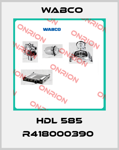HDL 585 R418000390  Wabco