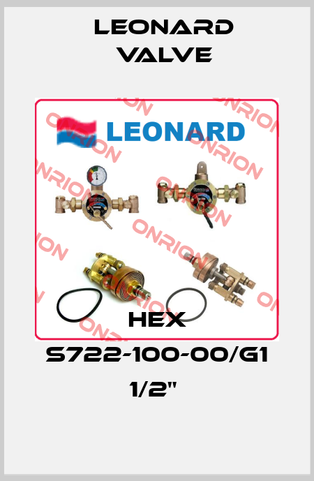 HEX S722-100-00/G1 1/2"  LEONARD VALVE