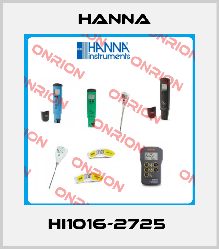 HI1016-2725  Hanna