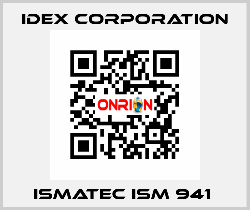 ISMATEC ISM 941  IDEX Corporation