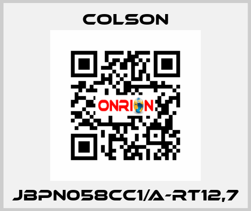 JBPN058CC1/A-RT12,7 Colson