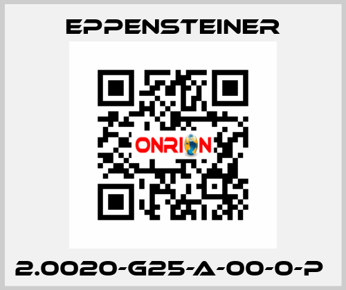  2.0020-G25-A-00-0-P  Eppensteiner