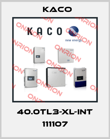 40.0TL3-XL-INT 111107 Kaco