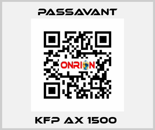 KFP AX 1500  Passavant