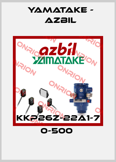 KKP26Z-22A1-7 0-500  Yamatake - Azbil
