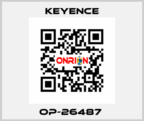 OP-26487  Keyence