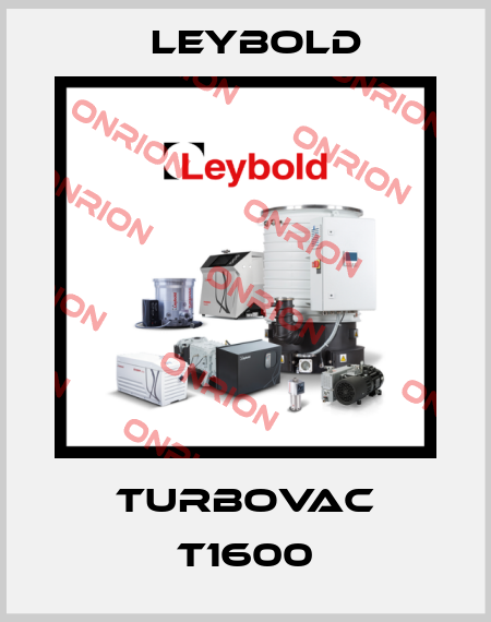 Turbovac T1600 Leybold
