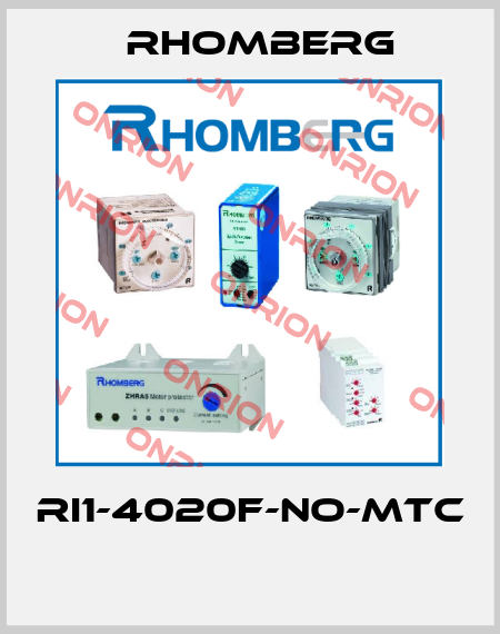RI1-4020F-NO-MTC  Rhomberg
