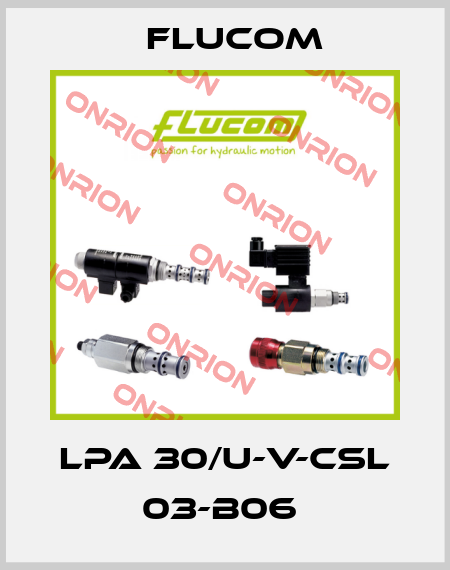 LPA 30/U-V-CSL 03-B06  Flucom