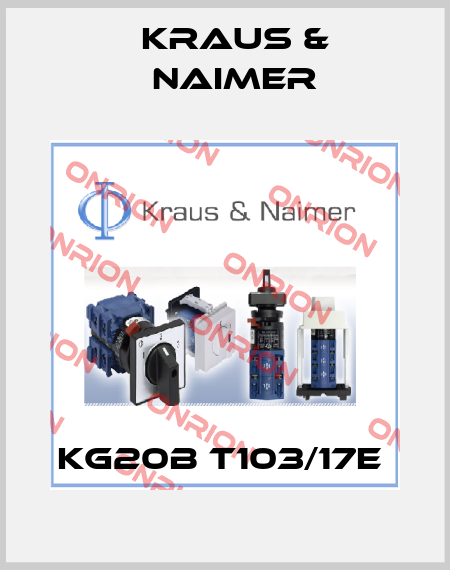 KG20B T103/17E  Kraus & Naimer