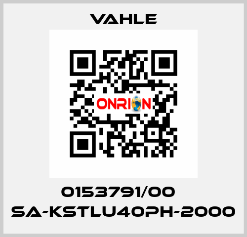 0153791/00    SA-KSTLU40PH-2000  Vahle