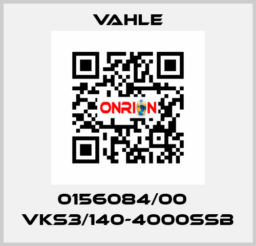 0156084/00    VKS3/140-4000SSB  Vahle