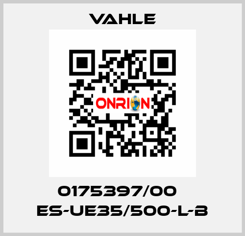 0175397/00    ES-UE35/500-L-B  Vahle