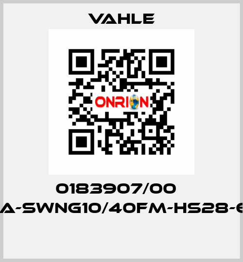 0183907/00    SA-SWNG10/40FM-HS28-60  Vahle