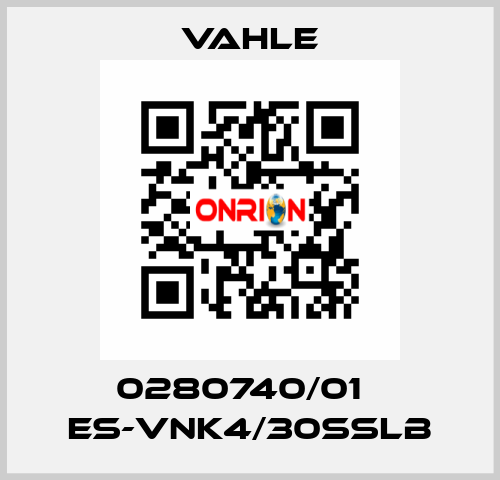 0280740/01    ES-VNK4/30SSLB  Vahle