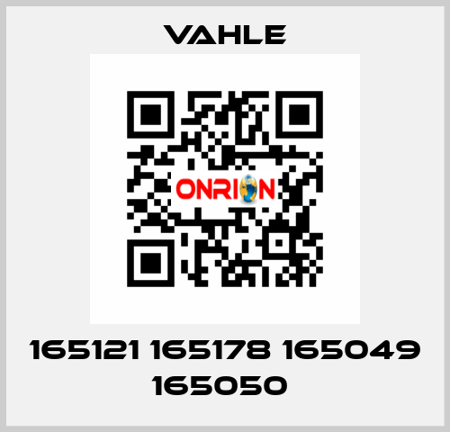 165121 165178 165049 165050  Vahle