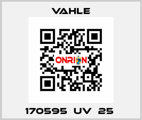 170595  UV  25  Vahle