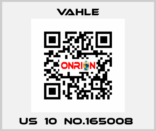 US  10  NO.165008  Vahle