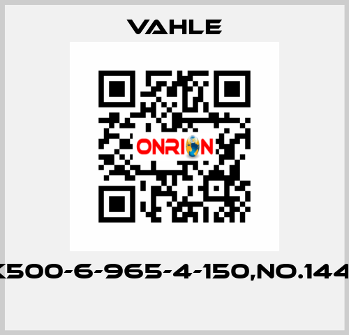 VLK500-6-965-4-150,No.144801  Vahle