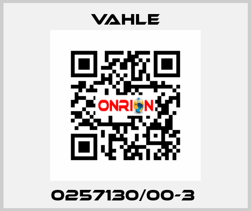 0257130/00-3  Vahle