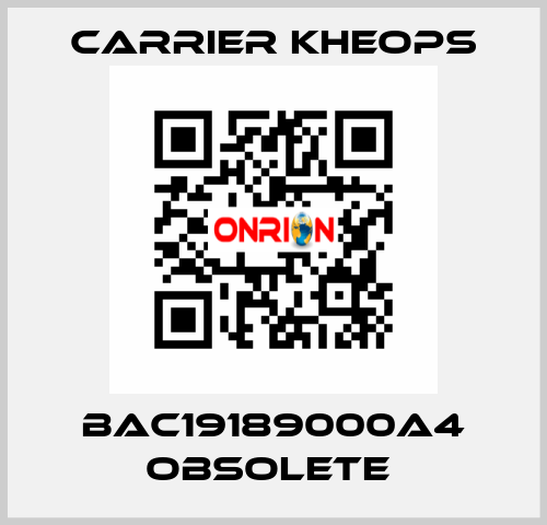 BAC19189000A4 obsolete  Carrier Kheops