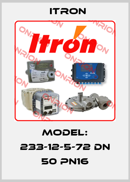 Model: 233-12-5-72 DN 50 PN16 Itron