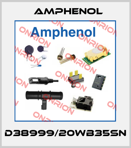 D38999/20WB35SN Amphenol
