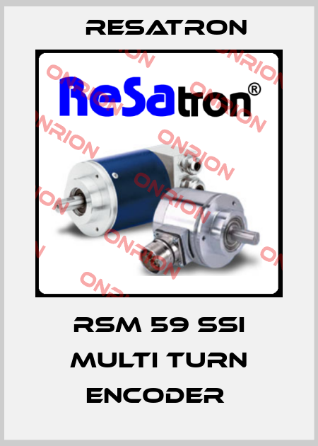RSM 59 SSI Multi Turn Encoder  Resatron