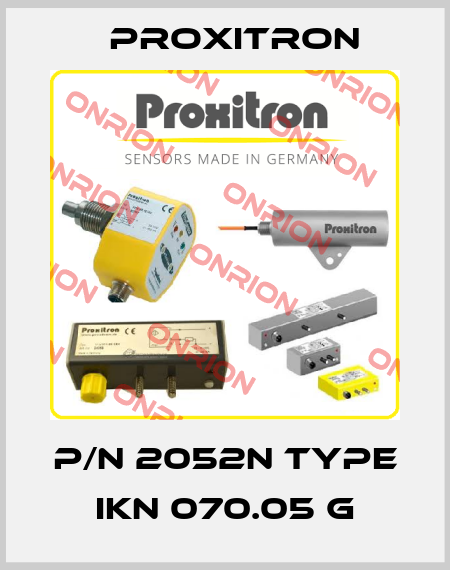 p/n 2052N Type IKN 070.05 G Proxitron