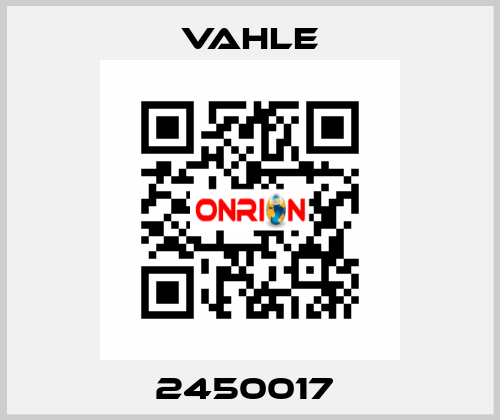 2450017  Vahle