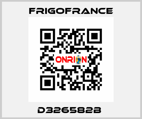 D326582B  Frigofrance