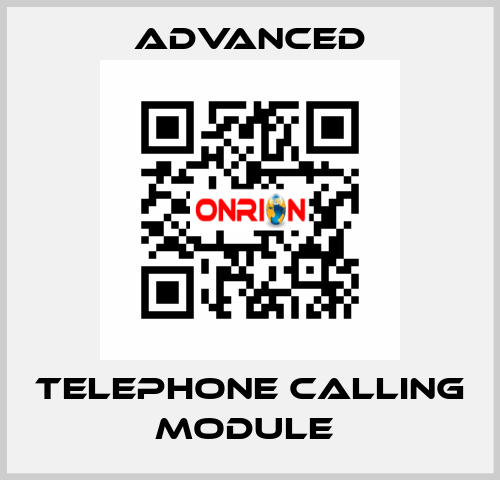 Telephone Calling Module  Advanced