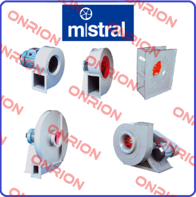 MOD. N 202 B5 CM (one phase motor)  MISTRAL