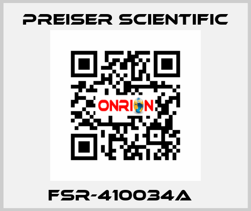 FSR-410034A   Preiser Scientific