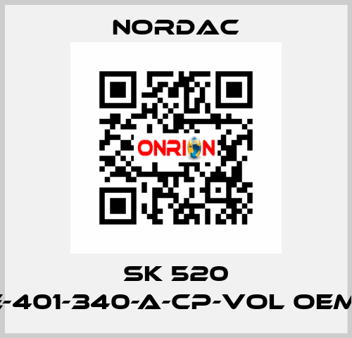 SK 520 E-401-340-A-CP-VOL OEM  NORDAC