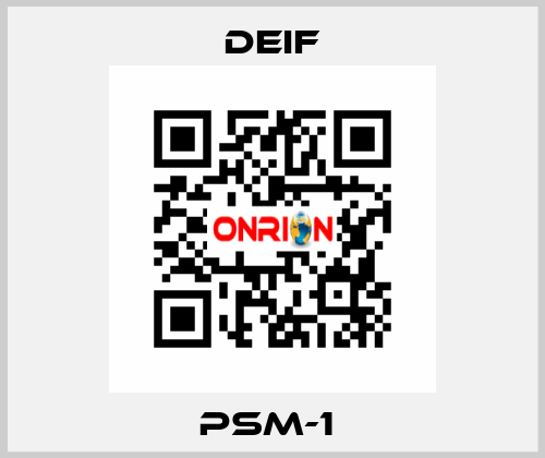 PSM-1  Deif