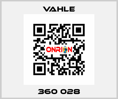 360 028 Vahle