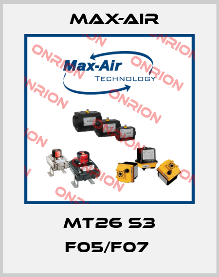 MT26 S3 F05/F07  Max-Air